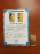 Medal sztabka " Mikołaj Kopernik".