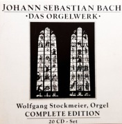 Album 20 płyt CD - BACH KOMPLET DZIEŁ ORGANOWYCH - unikat