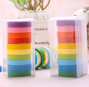 Taśma Washi Tape 10 sztuk 