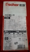 Kotwa wbijana Fischer EA II M 8 x 30