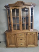 Komoda 160 cm z Podwójną Witryną bez cokołu Pyka