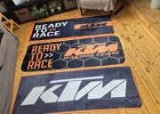 Nowy miękki dywan KTM Racing Ready To Race 2025 180x60 