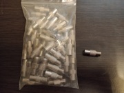 Adapter F – IEC (męski)  Przejściówka antenowa TV NOWE (50 sztuk zestaw)