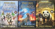 Spirit Animals Upadek Bestii 1-3 plus gratis Wojna Cukierkowa Brandon Mull