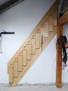 Schody składane na ścianę strychowe