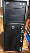HP Z420 32GB XEON E5-1620 brak dysku AMD R5 430