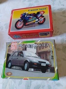 Mini puzzle 24 motor i samochod