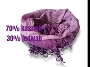 Pashmina komin szal kaszmir jedwab