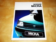 Prospekt Nissan Micra 1993