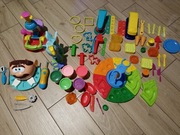 Duży zestaw foremek do ciastoliny Play Doh Pizzeria Rainbow Dash dentysta 