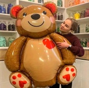 Balon foliowy miś 
