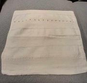 poduszka ozdobna bawełna, krzyżyki, 2 sztuki