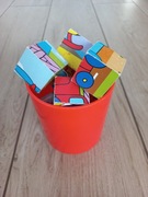 Klocki drewniane układanka