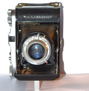 Składany aparat fotograficzny Balda Baldix 6 x 6 cm z 1952 r