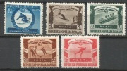 Rumunia 1951 Mi 1247-1251 sport**czyste