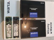 4 Dyski SSD M2  Goodram Toshiba Plextor