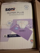 Seni super plus pieluchomajtki dla dorosłych roz. L opakowanie 30 szt.