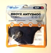 Maska antysmogowa i antyalergiczna Broyx Alfa, rozmiar L, granatowa