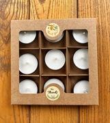 Tealighty świeczki sojowe wosk naturalny 100% handmade rękodzieło prezent 