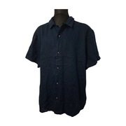 *III MĘSKA KOSZULA LNIANA 3XL XXXL 100% LEN