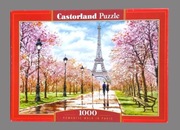 castorland puzzle spacer w paryżu 1000 elementów