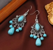 Wielokolorowe Kolczyki w Stylu Boho