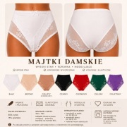 MAJTKI DAMSKIE – FIGI MODELUJĄCE KORONKOWE