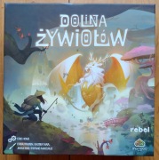 Dolina żywiołów - Eric Hong - gra planszowa - Rebel - BDB