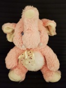 Maskotka słonik rózowy ok 30cm