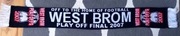 Szal szalik dwustronny West Bromwich WBA 2007