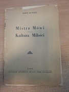 Henryk Jan Bloch Mistrz mówi Kultura miłości 1939