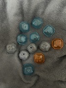 Zestaw klocków Lego diamenty skały kryształy itp