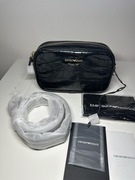 Emporio Armani camera case cevro czarna torba torebka na ramię oryginalna