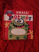 Książeczka sensoryczna Uwaga Potwór 