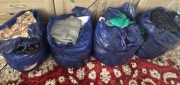 4 worki odzieży damskiej 23 kg
