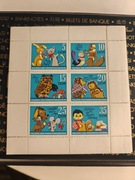 Znaczki pocztowe Niemcy DDR. Bloczek nr 5