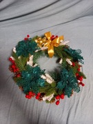 Wianek na święta/Cmentarz/Grób