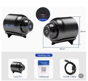 LICYTACJA! KAMERA MINI WIFI- NOWA -OKAZJA