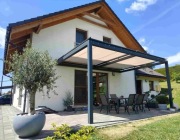 Aluminiowe zadaszenie tarasu wiata 