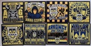 Vlepki ARKA GDYNIA, Cracovia, Lech, KSZO, Gryf Wej, Gwardia Kosz # 113