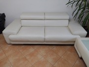 Kanapa sofa Washington 240x110x77 skóra naturalna.