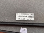 Mercedes-Benz dywaniki welurowe mercedes E klasa W212
