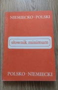 Słownik minimum niemiecko-polski polsko-niemiecki 