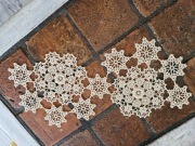 koronka bieżnik rękodzieło