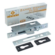 Zamek hakowy H-40 kowal do bram przesuwnych 