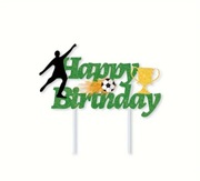 Topper piker na tort urodzinowy Piłkarz