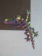 Mini Krokodyl z Magnesami – Wydruk 3D 