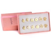 Zestaw kolczyków ze stali szlachetnej 