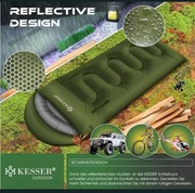 Śpiwór outdoorowy kempingowy antracyt  Kesser