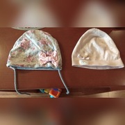czapka newbie plus druga w kwiaty gratis